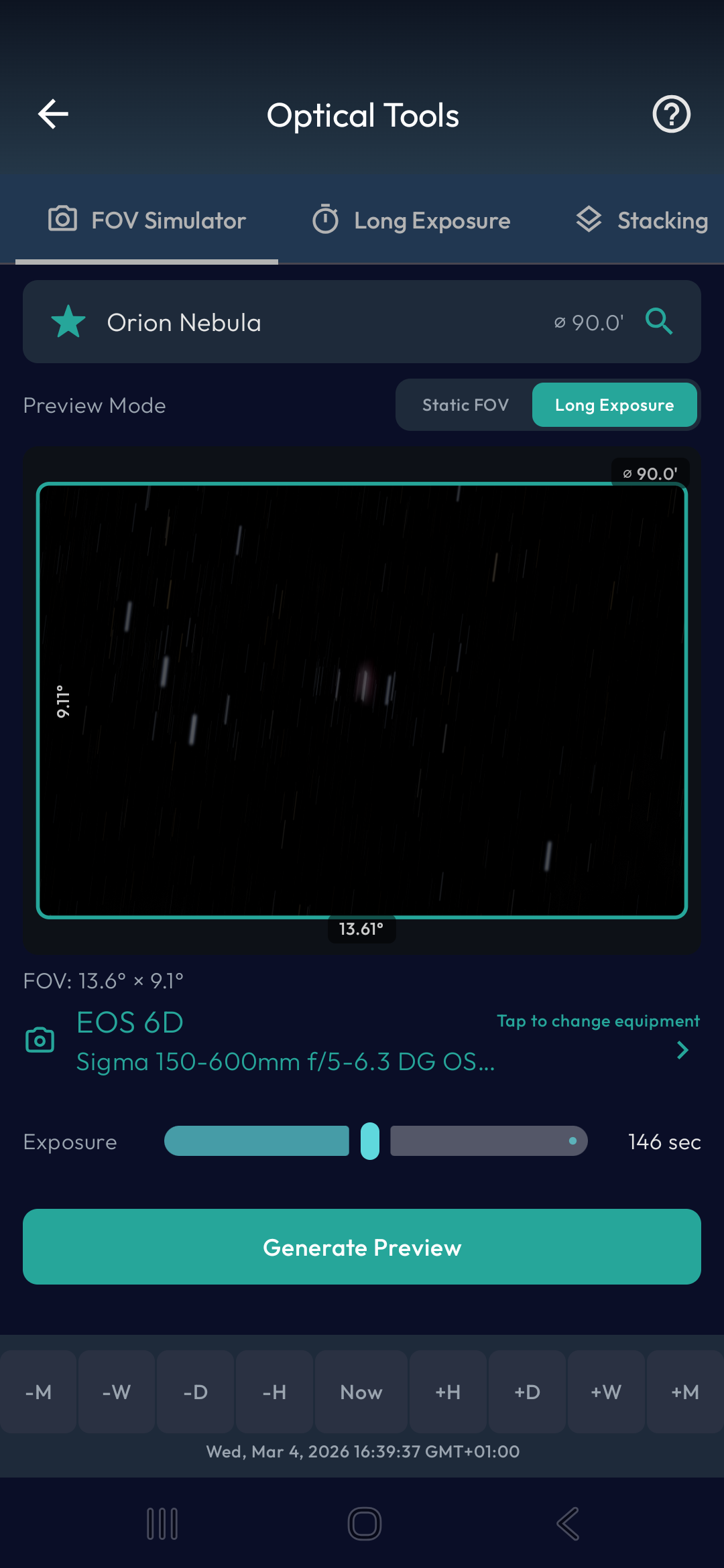 Long Exposure Simulation